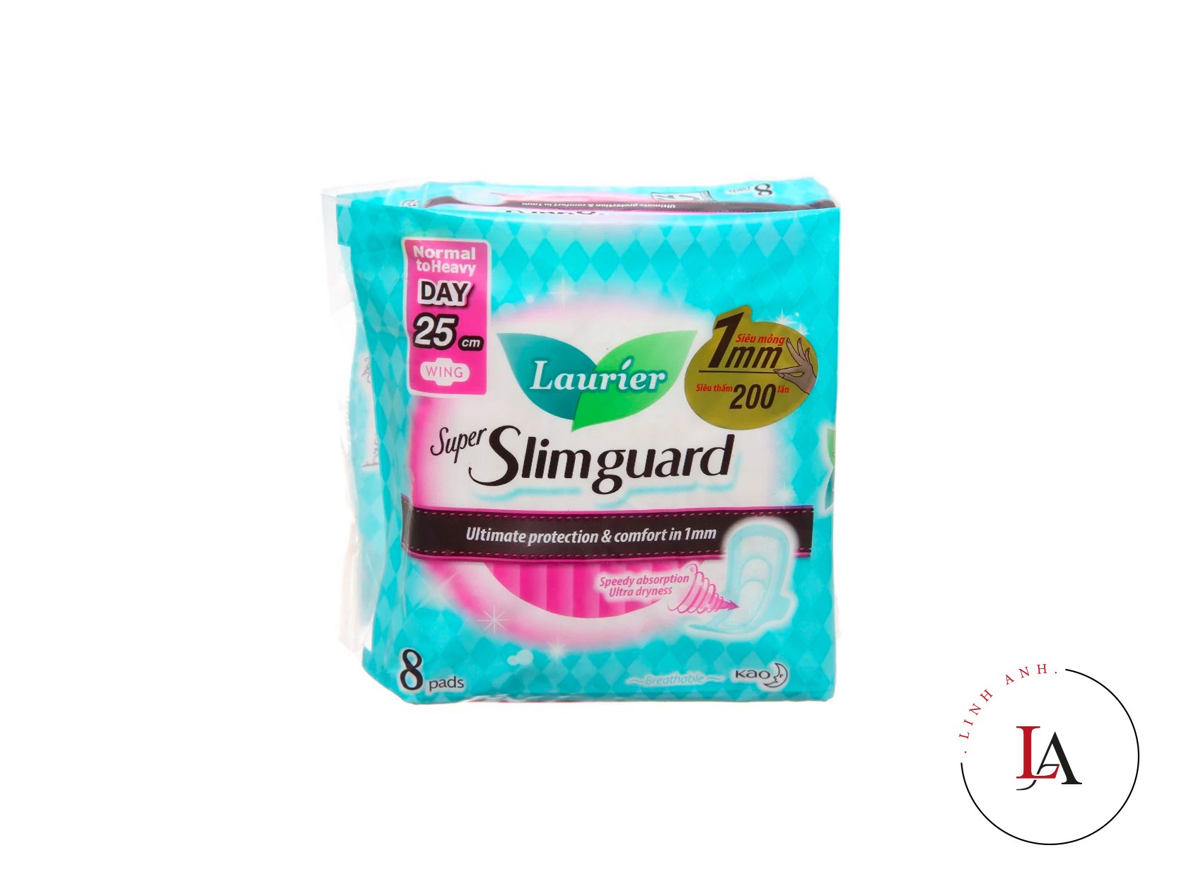 Băng vệ sinh Laurier 1mm 25cm 8 miếng